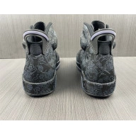 (W) Jordan Black Retro Triple 6 SD DB9818-001 0603
